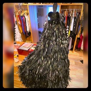 Maleficent feather cape